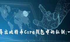 如何安全导出比特币Core钱包中的私钥：一步步指